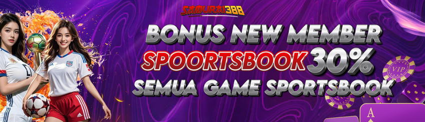 BONUS NEW MEMBER SPORTSBOOK 30%
