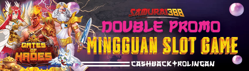 DOUBLE PROMO BONUS MINGGUAN SLOT GAME