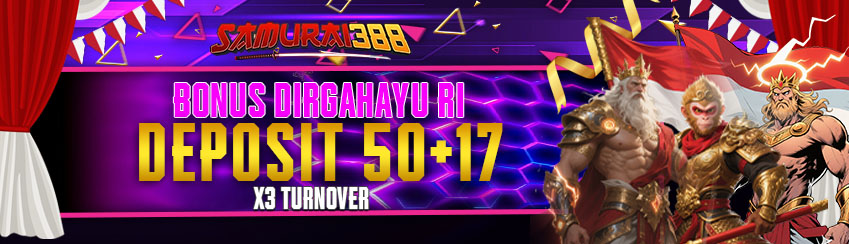 BONUS DIRGAHAYU RI 50 + 17  CLAIM 2X